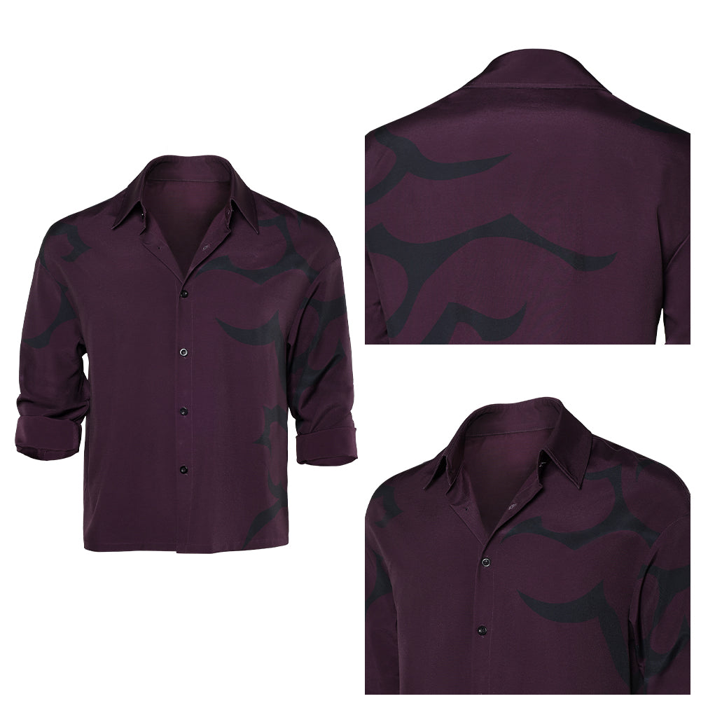 Jinu Saja Shirt Kpop Demon Hunters Saja Boys Jinu Saja Cosplay Outfits