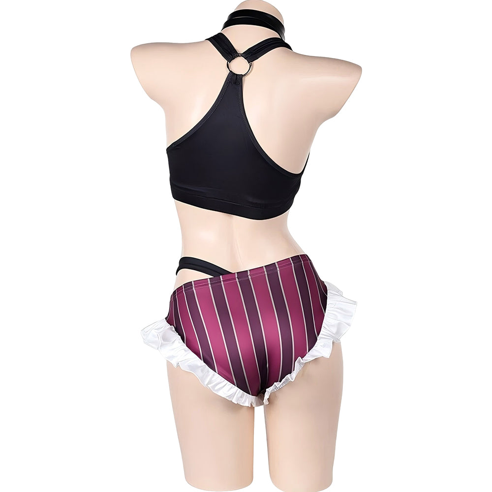 Jinx braun Kostüm Set League of Legends Jinx Cosplay Outfit