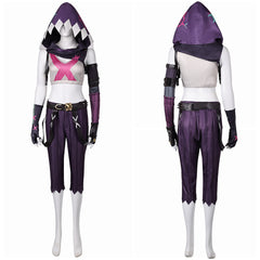 Jinx Kostüm 2024 Arcane: League of Legends Jinx neu Outfits