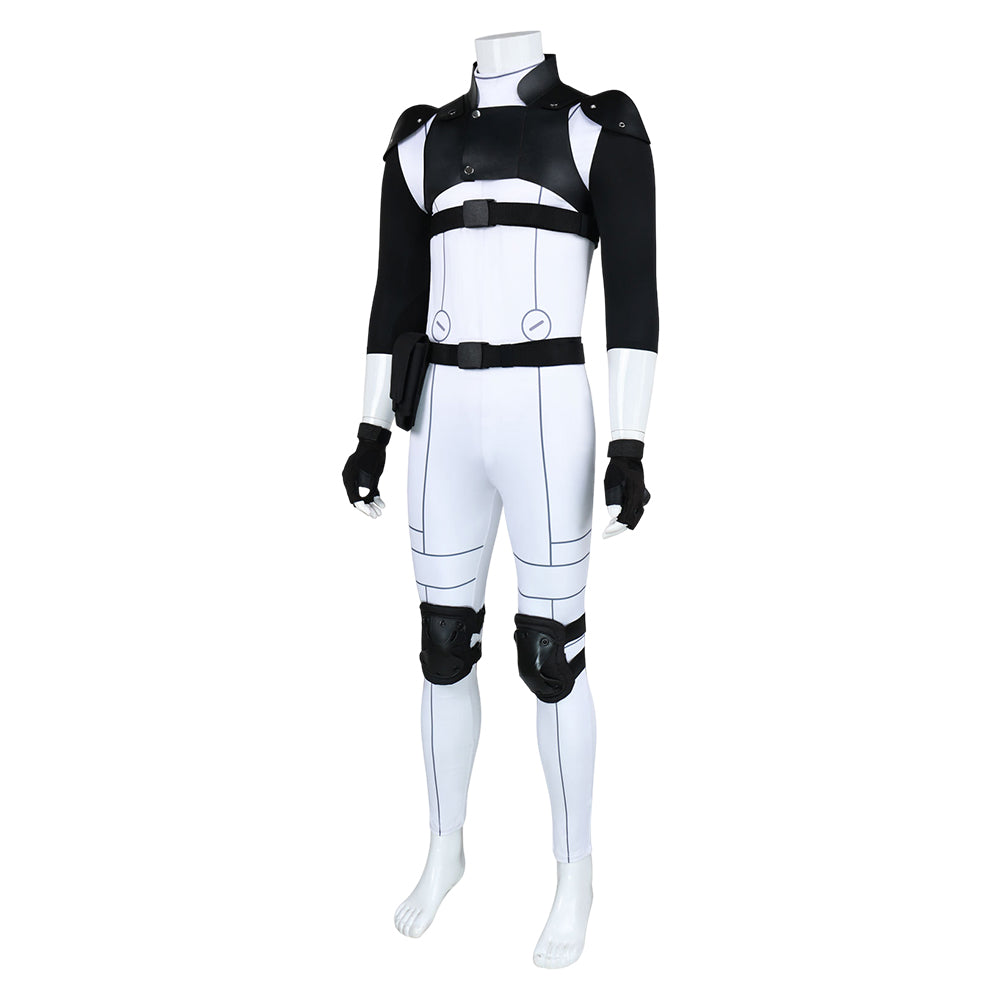Jirou Azuma schwarz Kostüm Set Black Torch Jirou Azuma  Cosplay Outfit