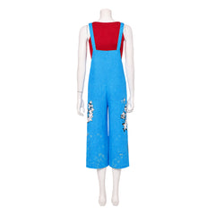 Jo blau Kostüm Set Forgotten Island 2026 Jo Cosplay Outfit