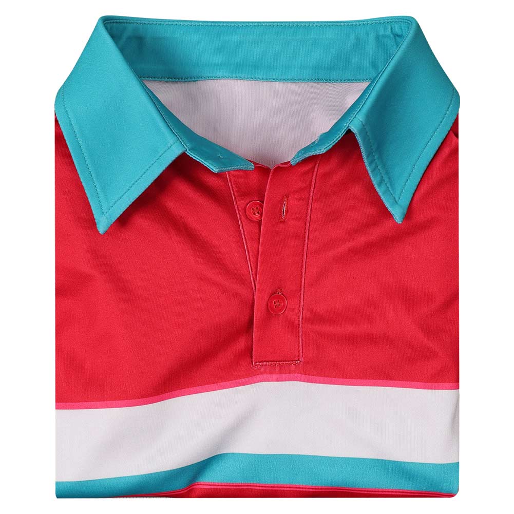 Jo rot Shirt Forgotten Island 2026 Jo Cosplay Kostüm