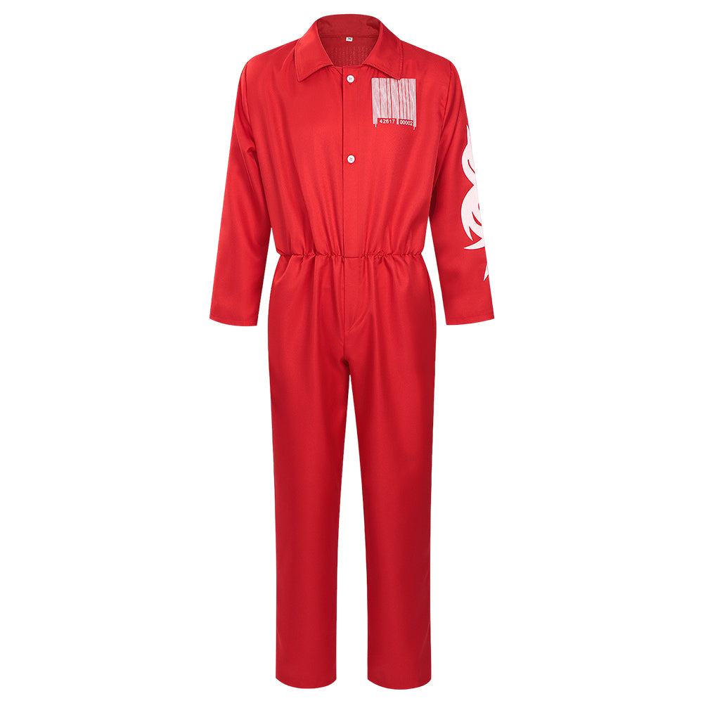 Joey Jordison rot Kostüm Set Slipknot Joey Jordison Cosplay Outfit