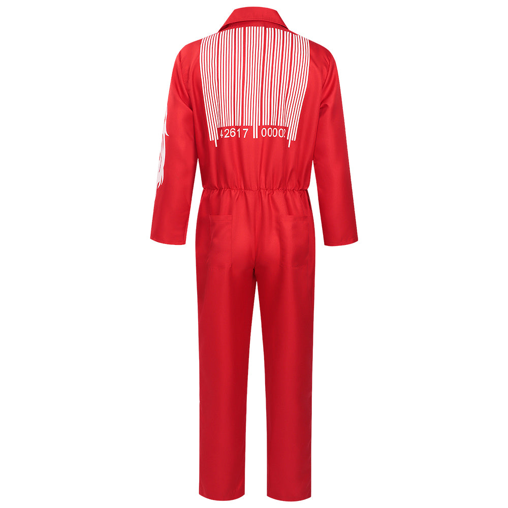 Joey Jordison rot Kostüm Set Slipknot Joey Jordison Cosplay Outfit