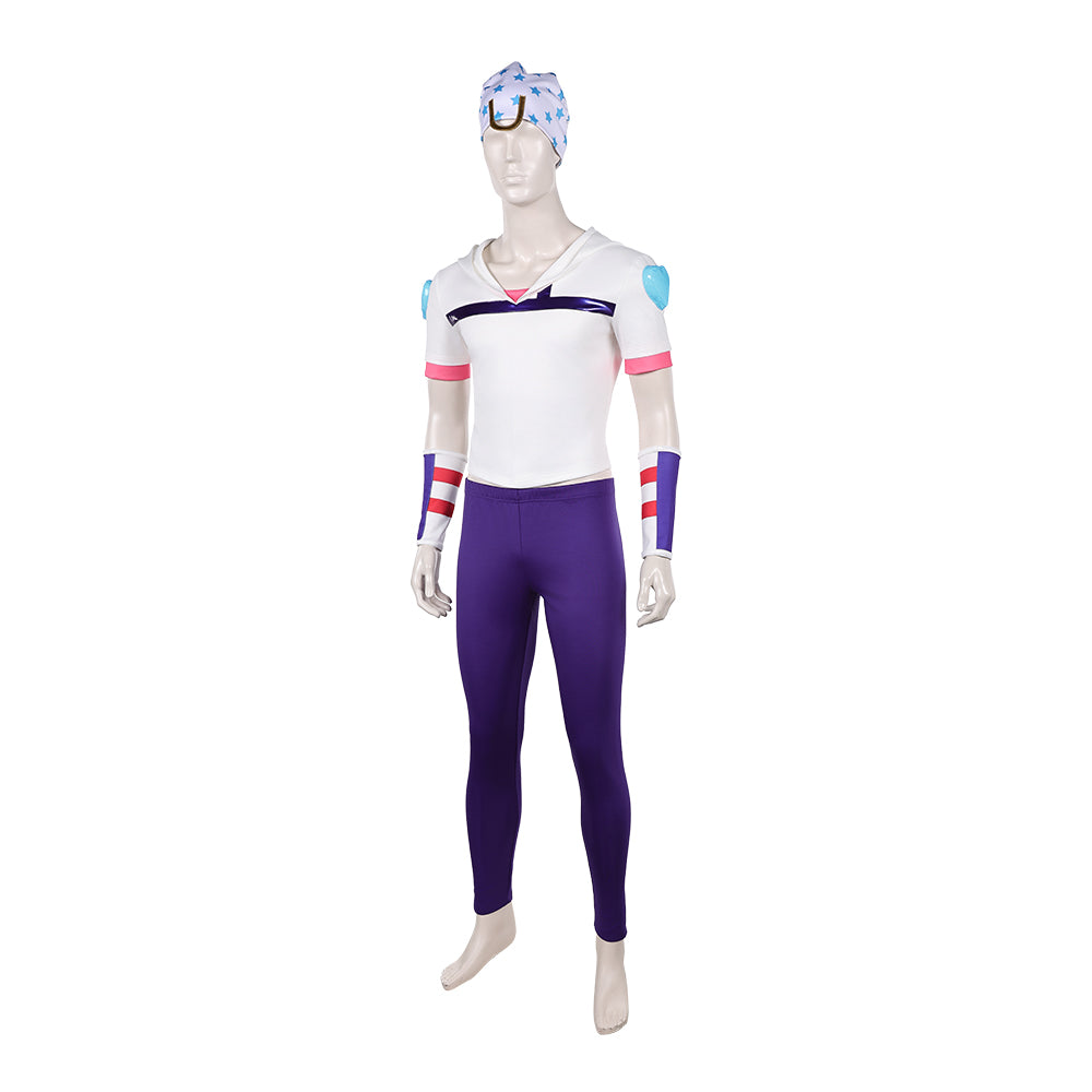 Johnny Joestar Outfit JoJo's Bizarre Adventure Johnny Cosplay Kostüm Set