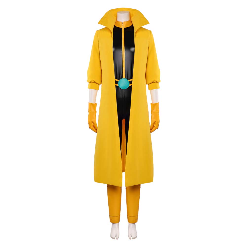 Jubilation Lee gelb Kostüm Set X-Men '97 Jubilee Cosplay Outfit