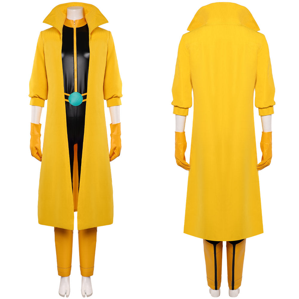 Jubilation Lee gelb Kostüm Set X-Men '97 Jubilee Cosplay Outfit