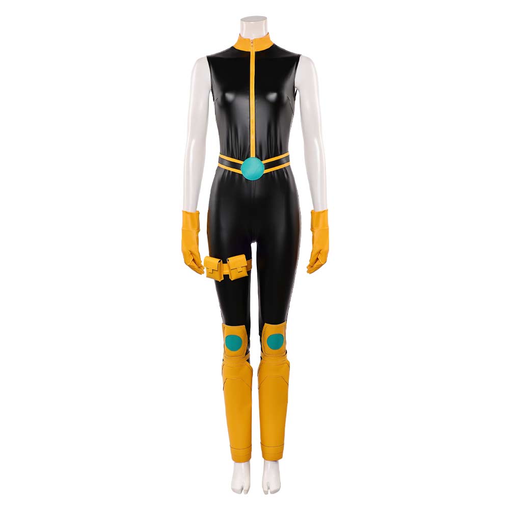 Jubilation Lee gelb Kostüm Set X-Men '97 Jubilee Cosplay Outfit