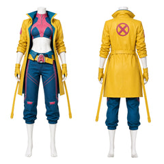 Jubilee gelb Kostüm Set Marvel Rivals Jubilee Cosplay Outfit 