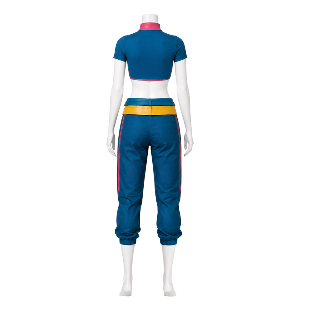 Jubilee gelb Kostüm Set Marvel Rivals Jubilee Cosplay Outfit 