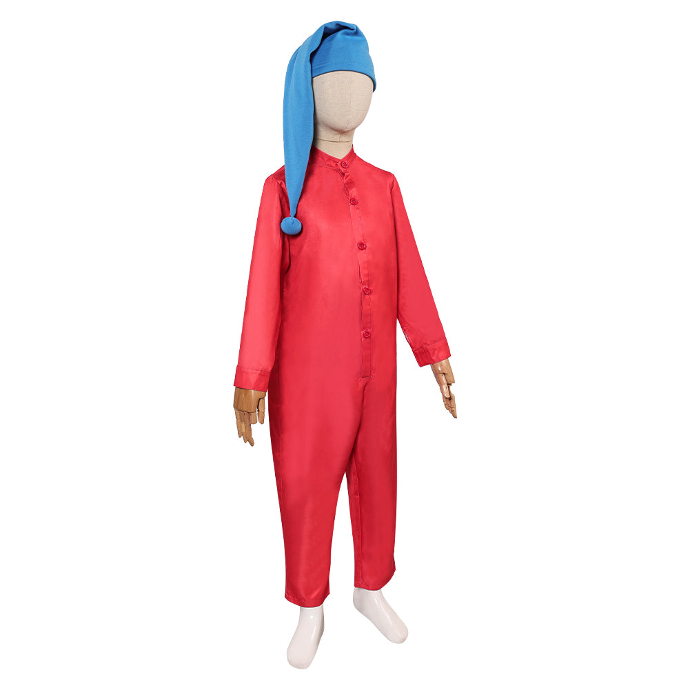 Jungen Schnettwittchen Zwerge rot Kostüm Cosplay Outfits