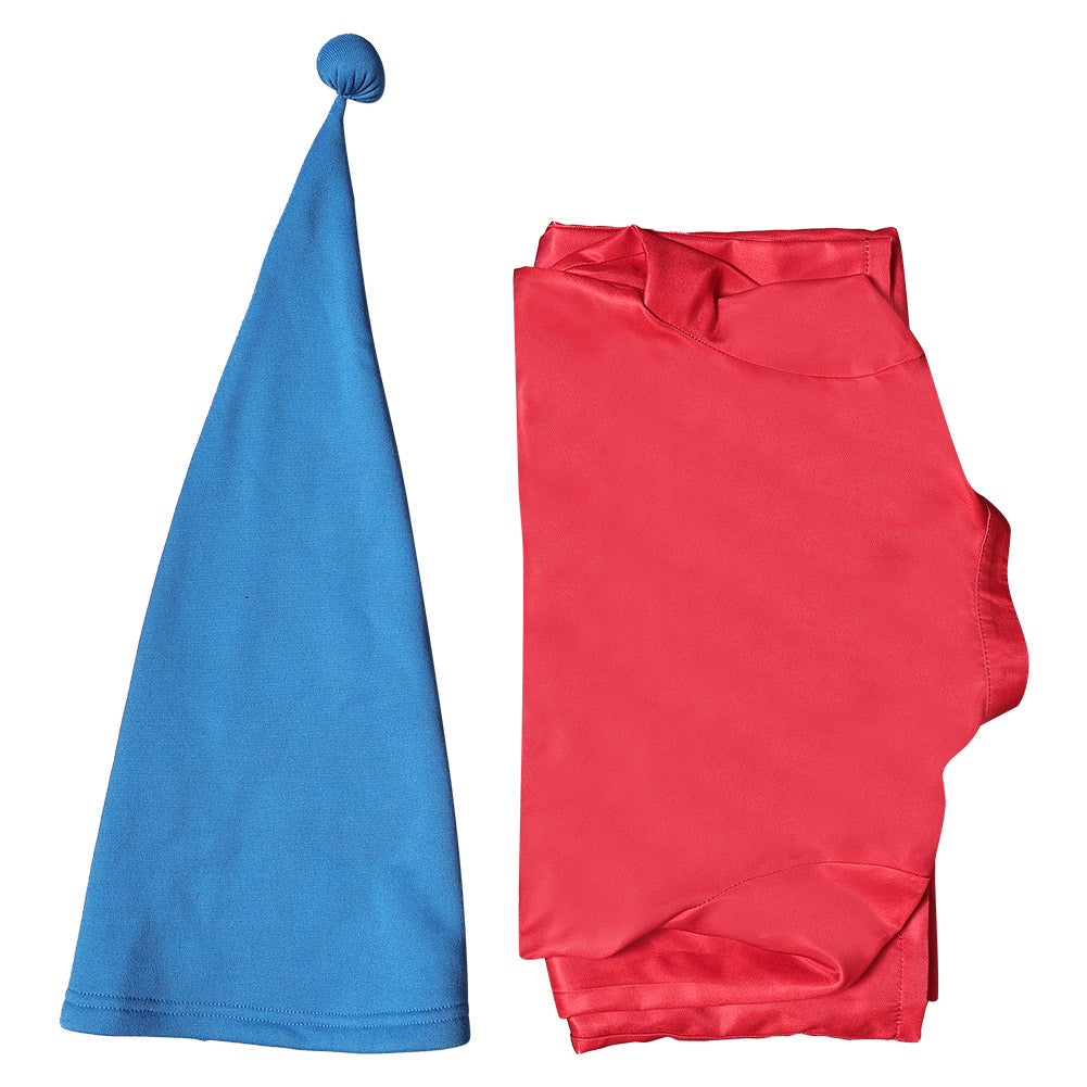 Jungen Schnettwittchen Zwerge rot Kostüm Cosplay Outfits