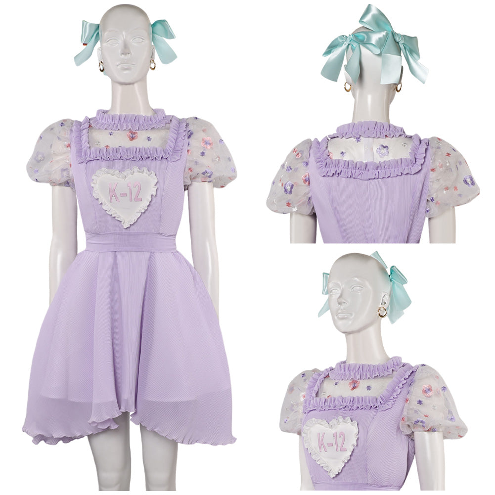 K-12 Crybaby lila Kleid Cosplay Kostüm Outfits