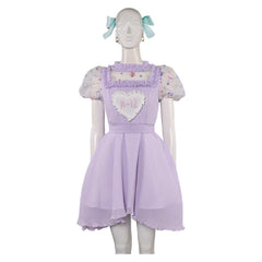 K-12 Crybaby lila Kleid Cosplay Kostüm Outfits