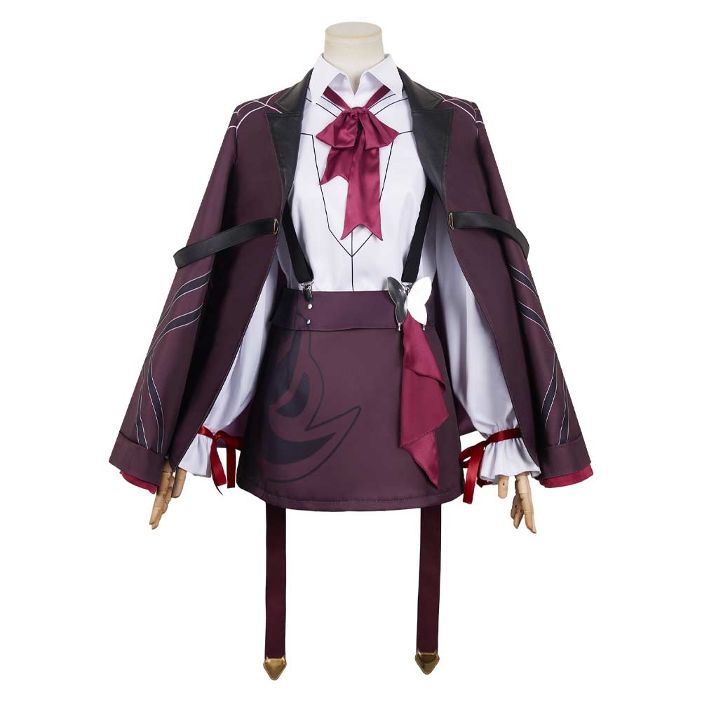 Kafka Honkai: Star Rail Uniform Cosplay Kostüm Outfits