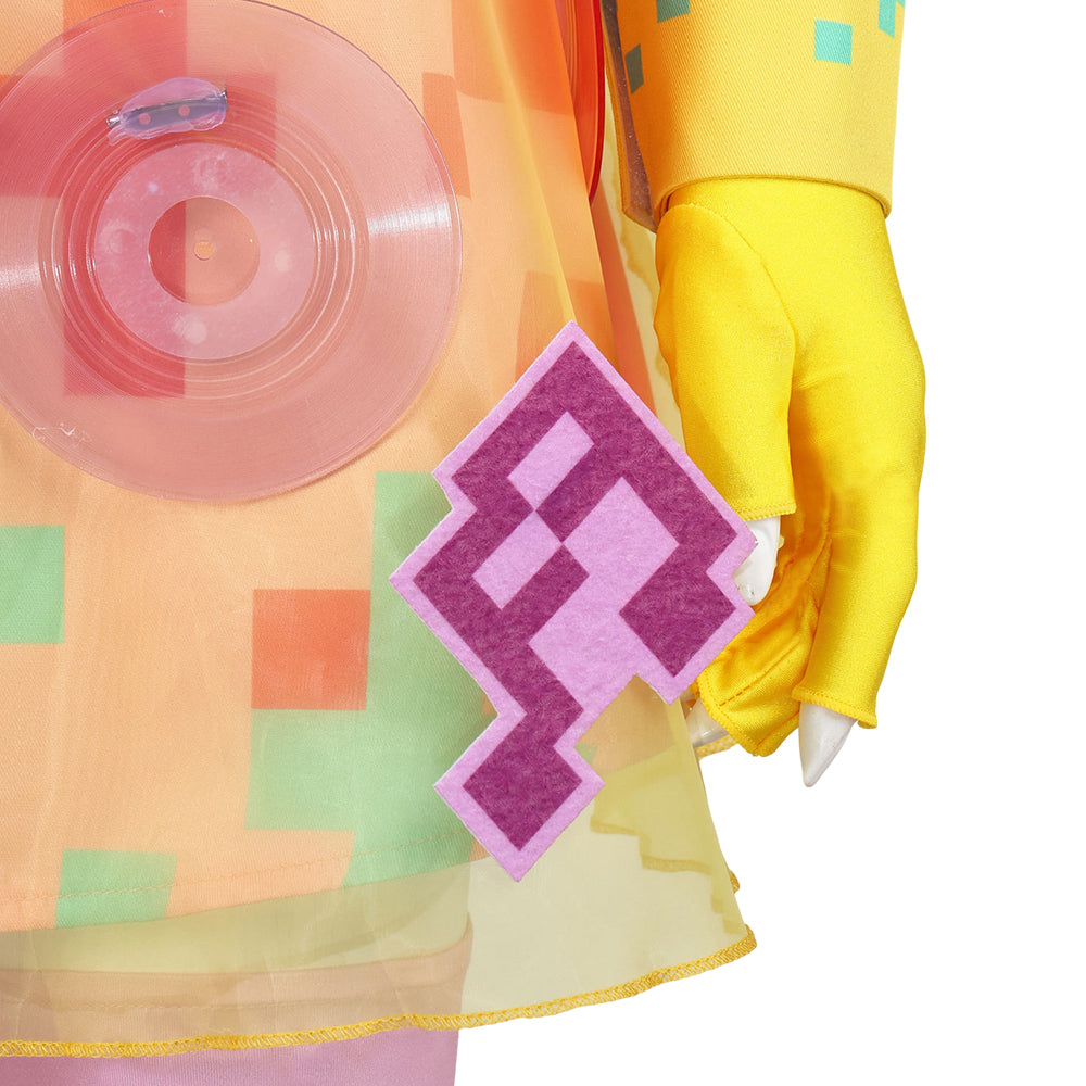Kamen Rider Poppy gelb Kostüm Set Kamen Rider Ex-Aid Kamen Rider Poppy Cosplay Outfit