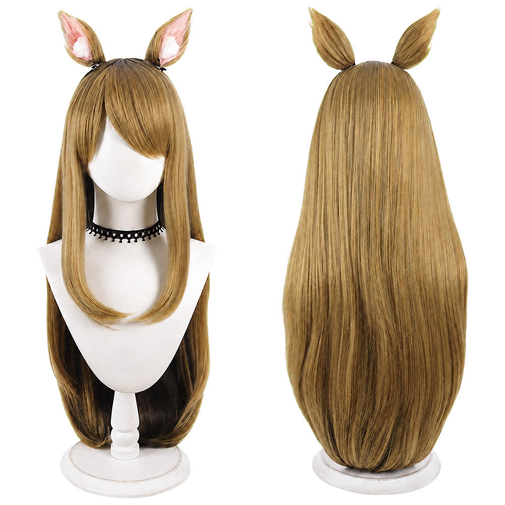 Kaoruko Nishi Hitzebeständiges Haar Chainsmoker Cat Kaoruko Nishi Cosplay Perücke 
