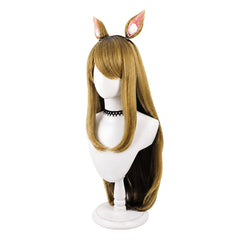 Kaoruko Nishi Hitzebeständiges Haar Chainsmoker Cat Kaoruko Nishi Cosplay Perücke 