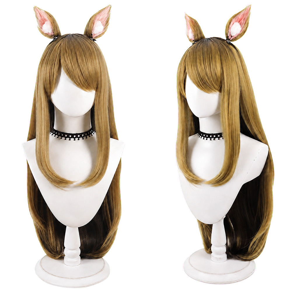 Kaoruko Nishi Hitzebeständiges Haar Chainsmoker Cat Kaoruko Nishi Cosplay Perücke 
