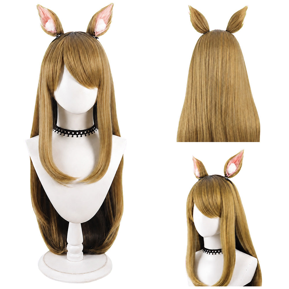 Kaoruko Nishi Hitzebeständiges Haar Chainsmoker Cat Kaoruko Nishi Cosplay Perücke 