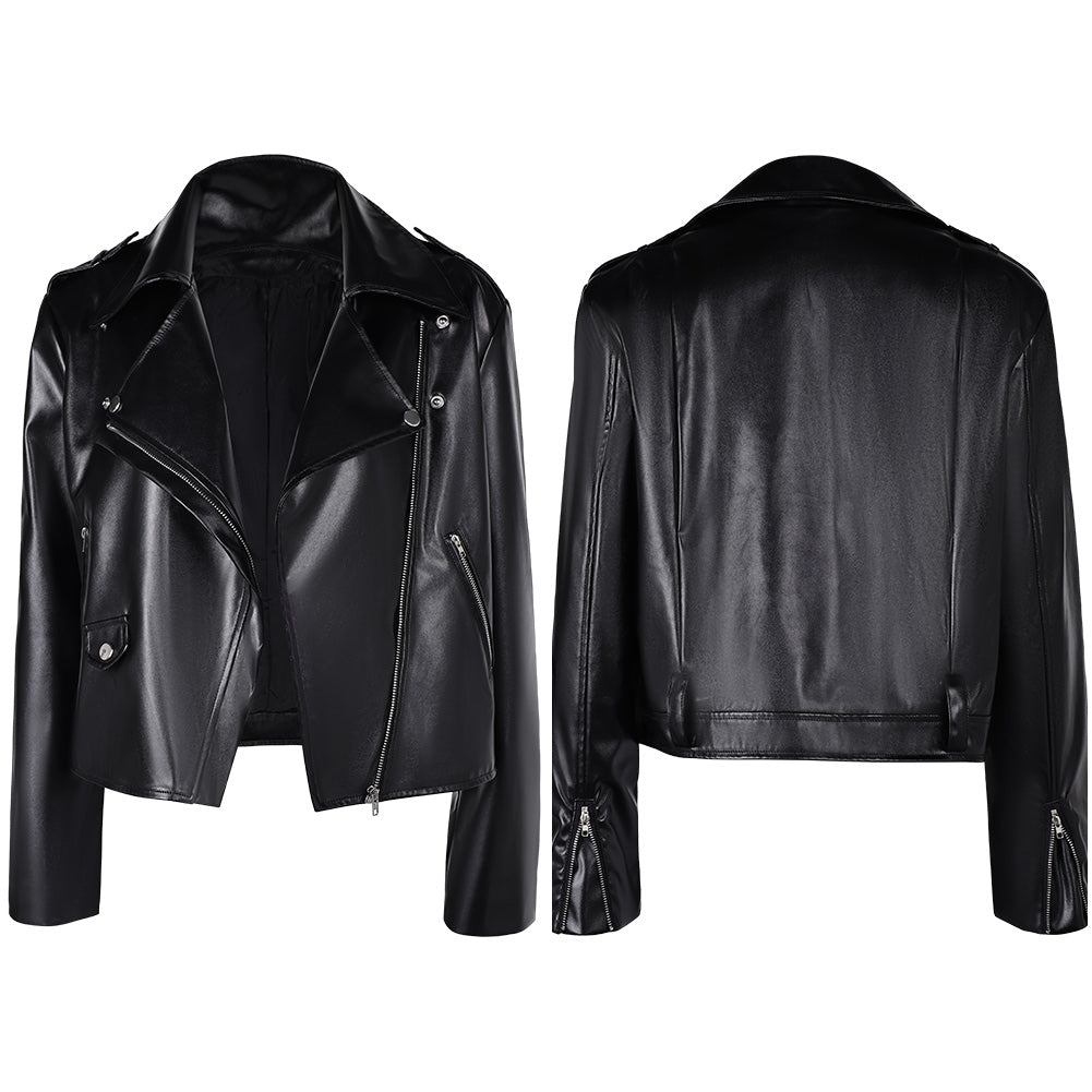 Karen Page Daredevil schwarz Jacke Cosplay Outfits