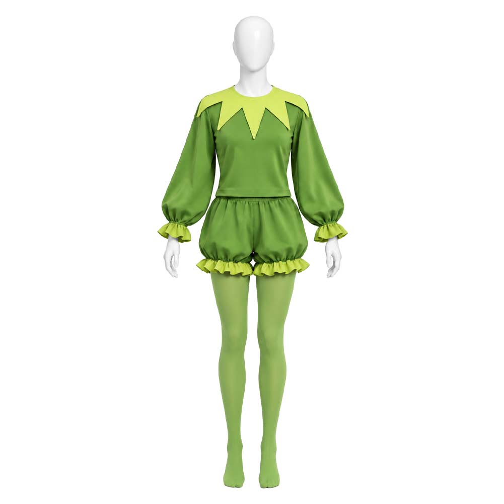 Kermit the Frog grün Kostüm Set The Muppet Show Kermit the Frog Cosplay Outfit Crossplay