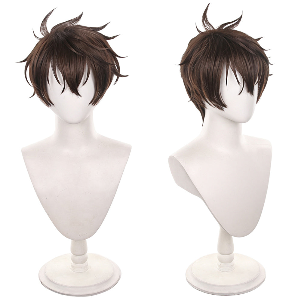 Kiha​chi Sakamoto Hitzebeständiges Haar Sparks of Tomorrow Kihachi Sakamoto Cosplay Perücke 