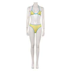 Kimberly Jackson blau Kostüm Set Street Fighter Kimberly Cosplay Outfits