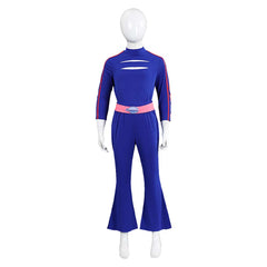 Kinder Addison Wells blau Kostüm Set ZOMBIES 4: Dawn of the Vampires Addison Outfits