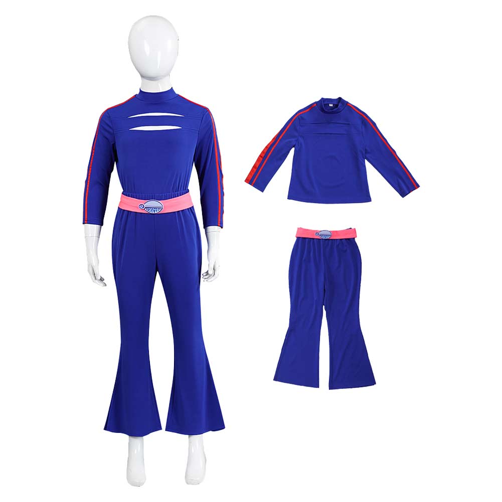 Kinder Addison Wells blau Kostüm Set ZOMBIES 4: Dawn of the Vampires Addison Outfits
