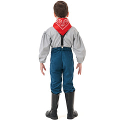 Kinder Cosplay Kostüm Outfits Halloween Karneval Anzug Bauer