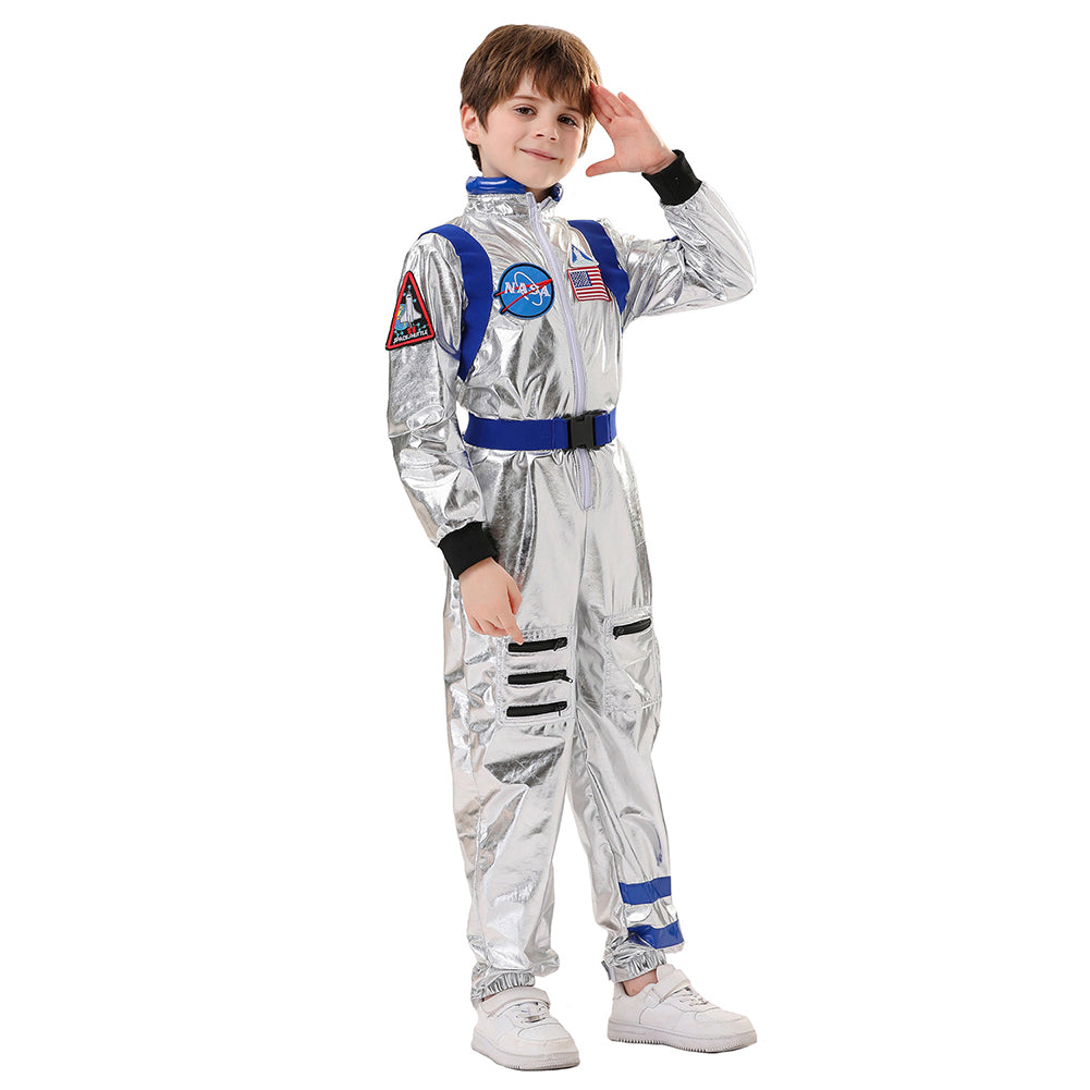 Kinder Cosplay Kostüm Outfits Halloween Karneval Anzug Kinder Astronaut