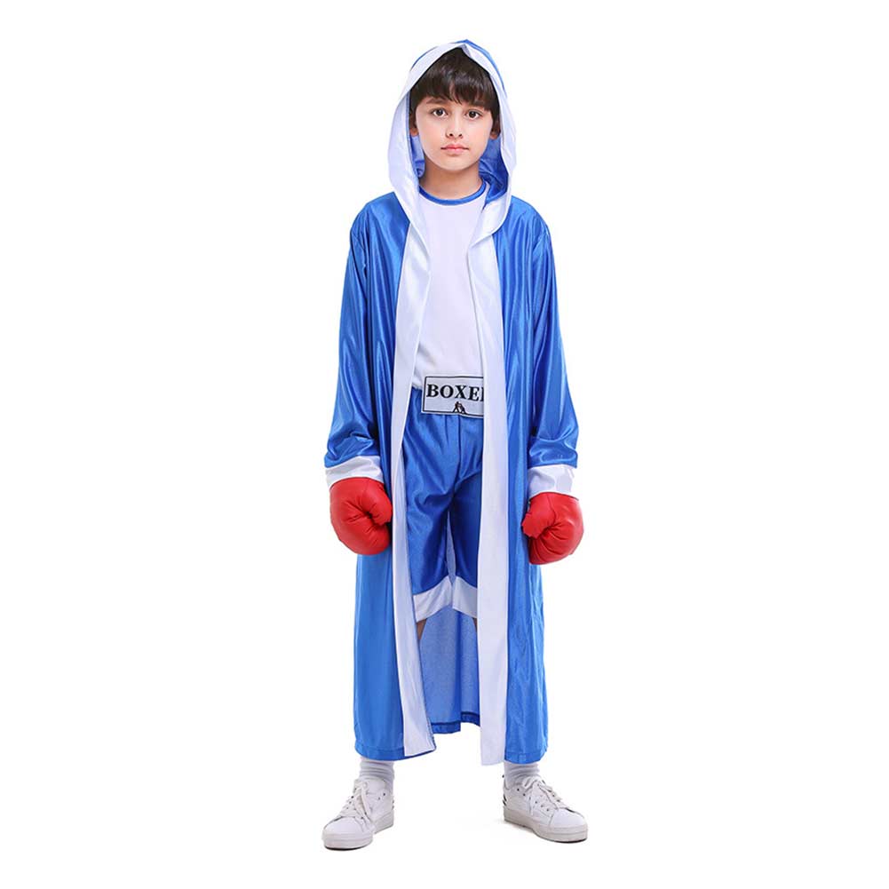 Kinder Cosplay Kostüm Outfits Halloween Karneval Anzug Kinder Sportbekleidung Boxer