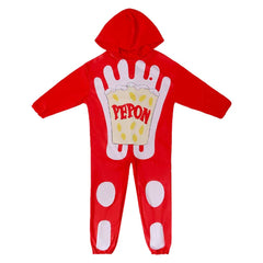 Kinder Cosplay Kostüm Outfits Halloween Karneval Anzug Pommes Frites Cosplay Kostüm