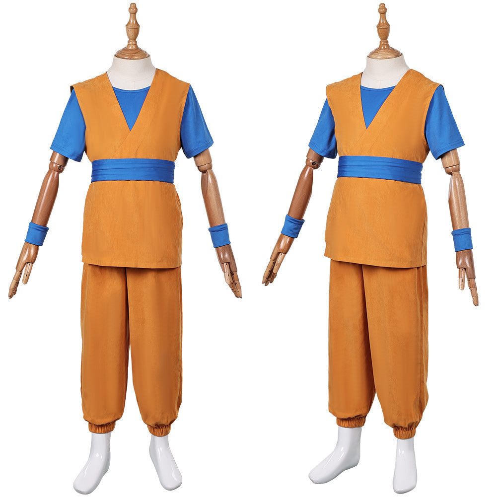 Kinder Dragon Ball Son Goku Cosplay Kostüm Outfits Halloween Karneval Anzug Uniform