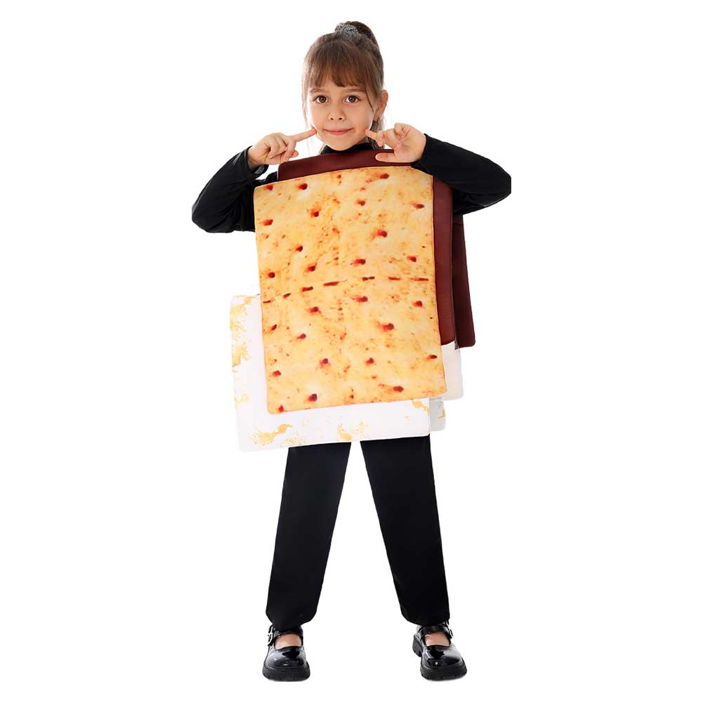 Kinder Essen Plätzchen Cosplay Kostüm Outfits Halloween Karneval Anzug Weihnachten