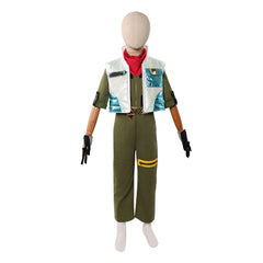 Kinder Fox McCloud Kostüm Set Super Mario Galaxy Movie Fox McCloud Outfit
