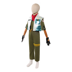 Kinder Fox McCloud Kostüm Set Super Mario Galaxy Movie Fox McCloud Outfit