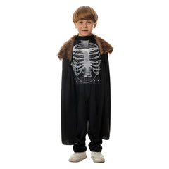 Kinder Halloween Totenkopf Ritter cosplay kostüm Outfits Halloween Karneval Anzug