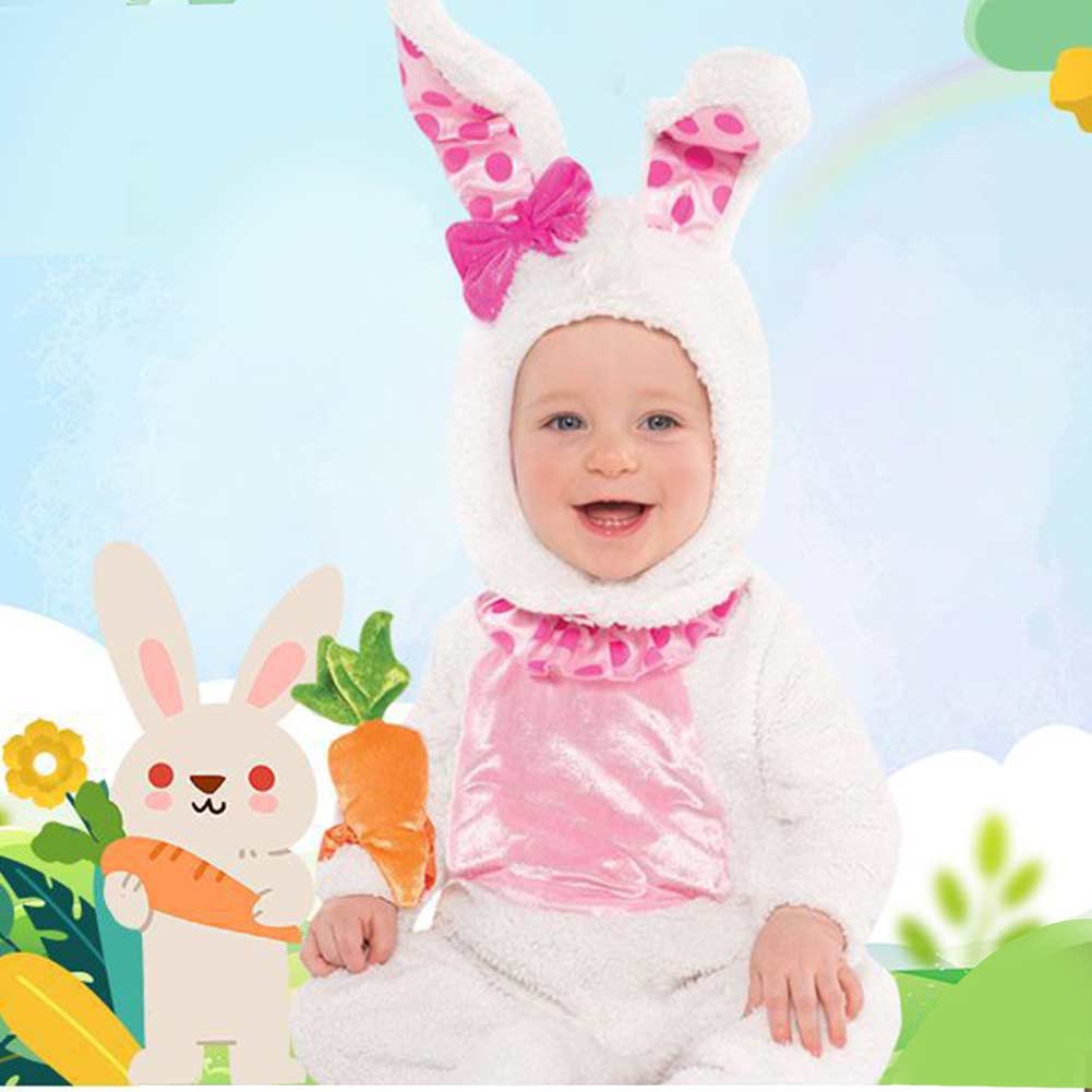 Kinder Jumpsuit Halloween Hase Cosplay Kostüm Outfits Halloween Karneval Anzug