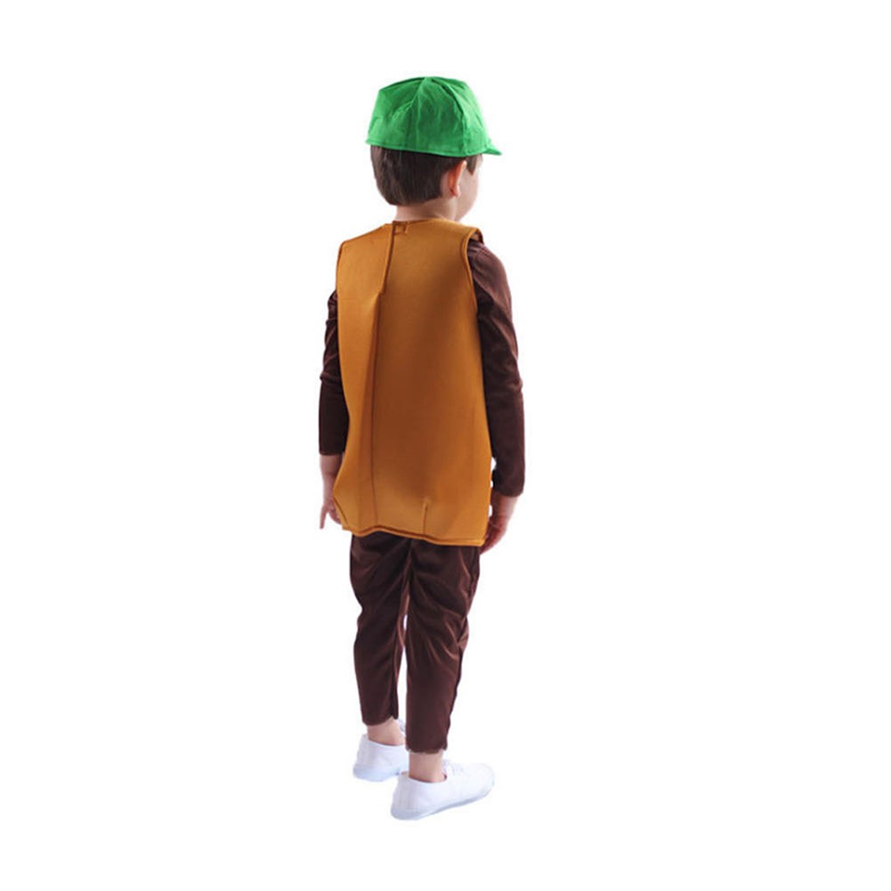 Kinder Kartoffel Cosplay Kostüm Outfits Halloween Karneval Anzug