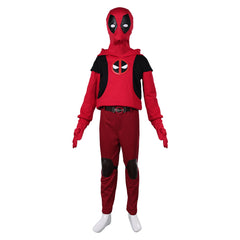 Kinder Kidpool Kostüm Deadpool & Wolverine (2024) Wade Wilson Cosplay Outfits