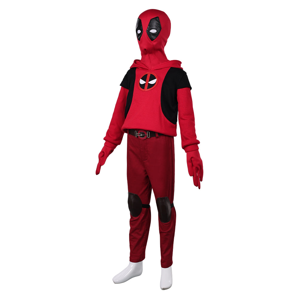 Kinder Kidpool Kostüm Deadpool & Wolverine (2024) Wade Wilson Cosplay Outfits