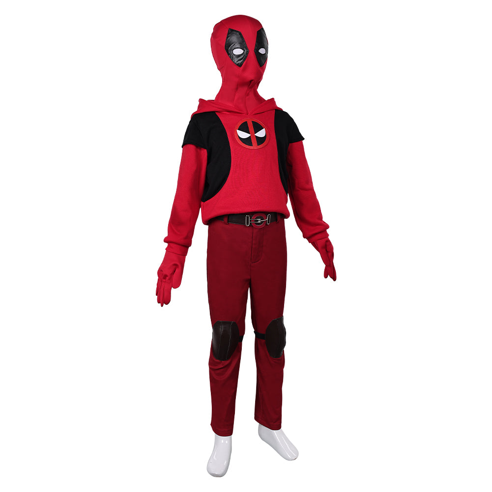 Kinder Kidpool Kostüm Deadpool & Wolverine (2024) Wade Wilson Cosplay Outfits