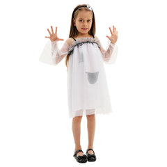 Kinder Kleid Gespenst Mädchen Cosplay Kostüm Outfits Halloween Karneval Anzug