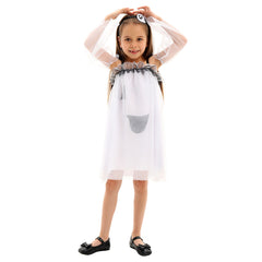 Kinder Kleid Gespenst Mädchen Cosplay Kostüm Outfits Halloween Karneval Anzug