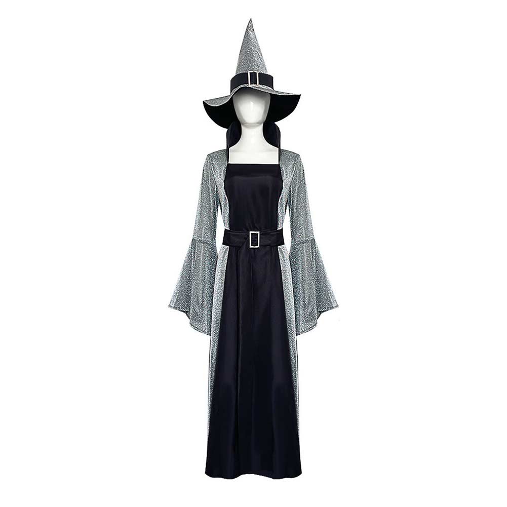 Kinder Mädchen  Cosplay Kostüm Outfits Halloween Karneval Anzug Mittelalterliche Hexen