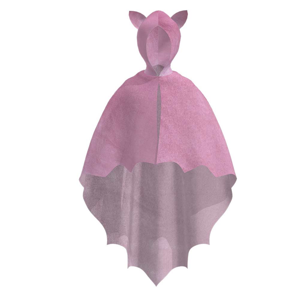 Kinder Mädchen Fledermaus Umhang Cosplay Kostüm Outfits Halloween Karneval Anzug Hexe