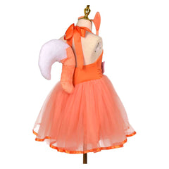 Kinder Mädchen Fuchs Tutu Kleid Cosplay Kostüm Outfits Halloween Karneval Anzug