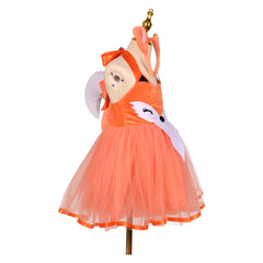 Kinder Mädchen Fuchs Tutu Kleid Cosplay Kostüm Outfits Halloween Karneval Anzug